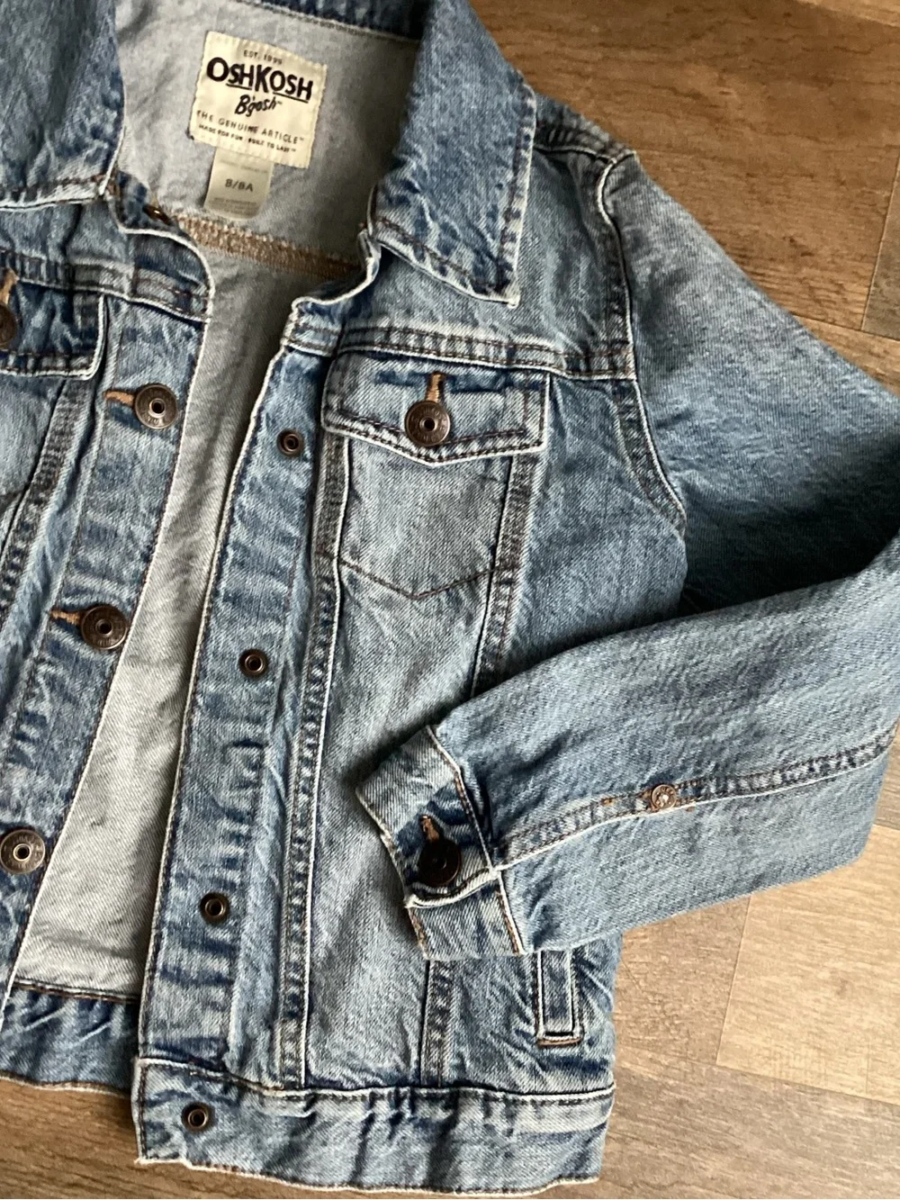 OshKosh B'gosh Classic Light Wash Denim Jacket
